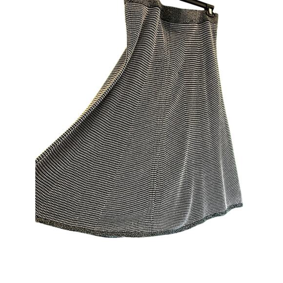 NIC+ZOE Pixel Knit Sweater Skirt- Neutral Multi Size XL - Picture 5 of 5